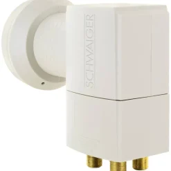 Digitales Quattro LNB 'Sun Protect' hellgrau