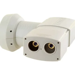 Digitales Twin LNB 'Sun Protect' hellgrau