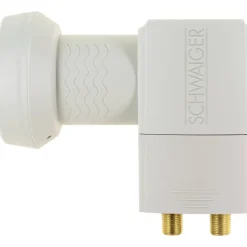 Digitales Twin LNB 'Sun Protect' hellgrau
