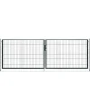 Doppelflügeltor 'Vario Compact' anthrazit 360 x 120 cm