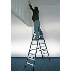 Doppelleiter 'SePro D' 2 x 8 Stufen
