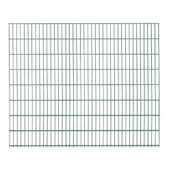 Doppelstabmatte 'Essential' moosgrün 200 x 163 cm, UV- und witterungsbeständig