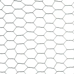 Drahtgeflecht 6-eckig grün 75 cm