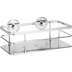Drahtkorb 'Piana' 1 Etage chromfarben