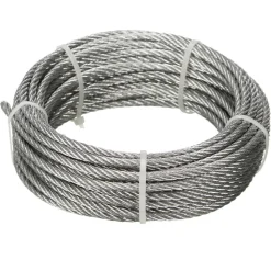 Drahtseil Stahl verzinkt Ø 4 mm x 10 m