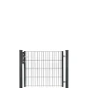 Drehflügeltor 'Vario light DS Pico' anthrazitgrau 96 x 83 cm