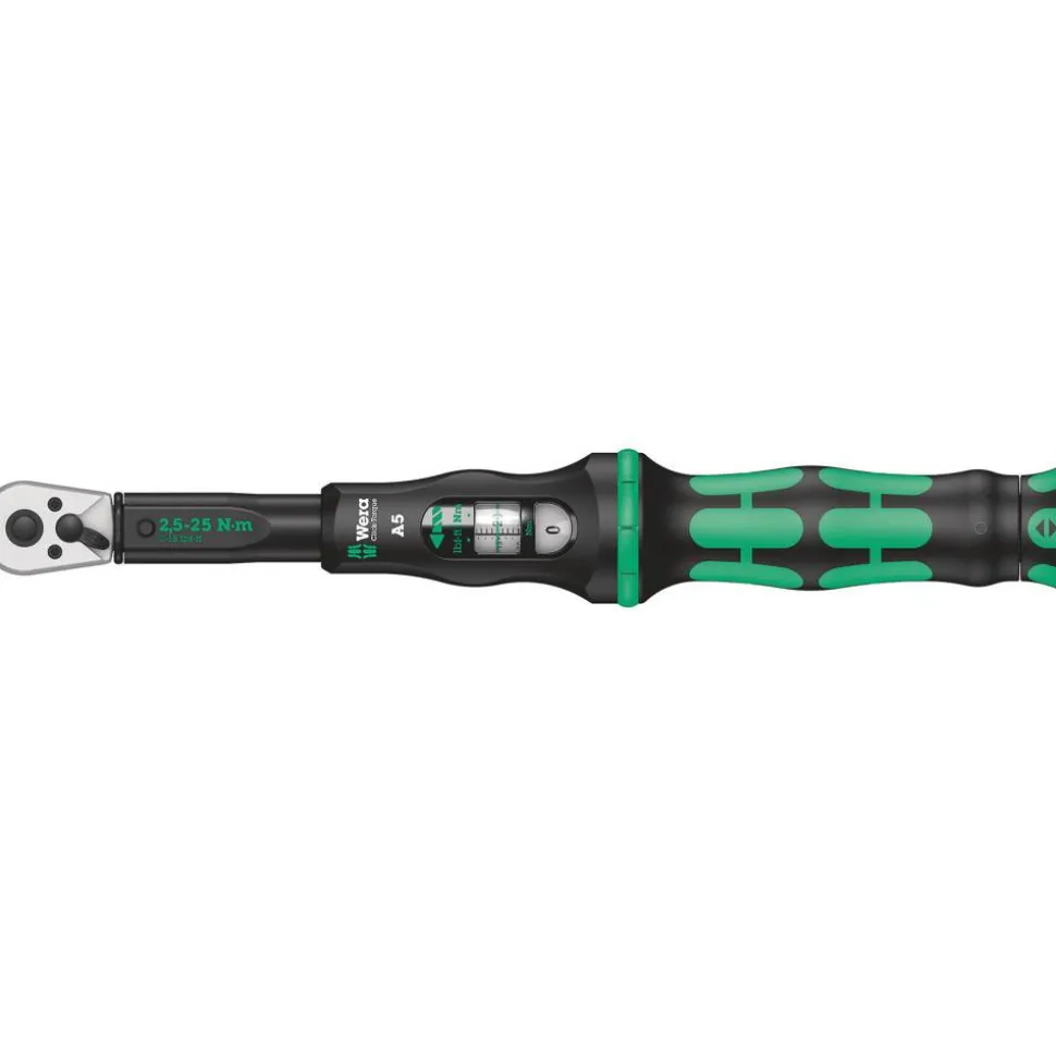 Drehmomentschlüssel 'Click-Torque A5' mit Umschaltknarre 1/4"