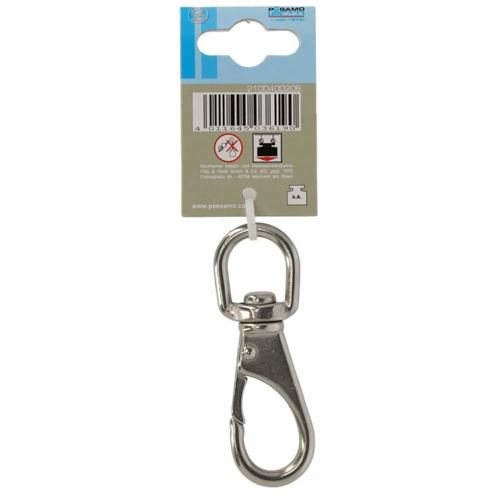 Drehwirbel-Karabiner 8,5 cm
