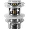 Druckknopf-Ablaufventil 1 1/4" rund