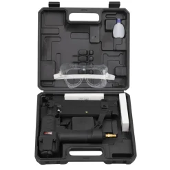 Druckluft-Tacker-Nagler-Set 'DTN 8/3' schwarz 8-teilig