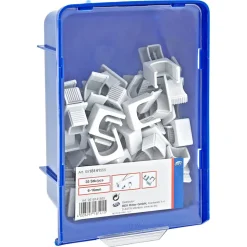 Druckschellen grau 16 mm 35 Stück