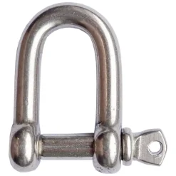D-Schäkel für Sonnensegel Ø 6 x 12 mm