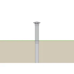 Dunsthut DN 110 50 cm