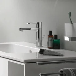 Duravit Waschtischarmatur B.2 Größe M mit Zugstangen-Ablaufgarnitur