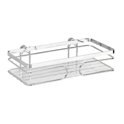 Duschablage 'Premium' Edelstahl glänzend 24 x 6,5 x 13,5 cm