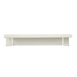 Duschablage 'Malmö' 28 x 6,3 x 9,7 cm Aluminium weiß