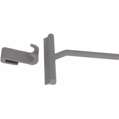 Duschabzieher grau 21 x 19 cm