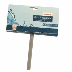 Duschabzieher grau 21 x 19 cm