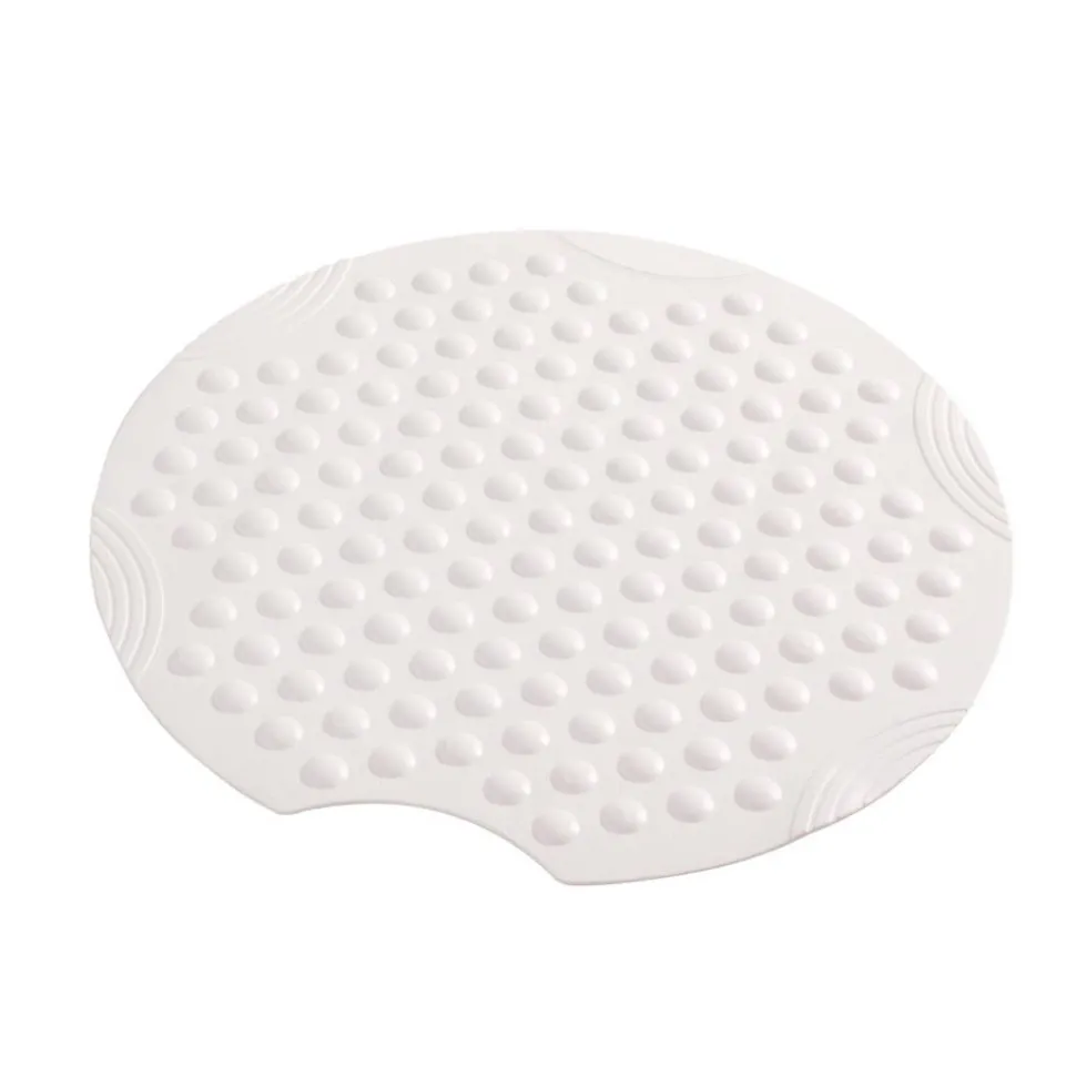 Duscheinlage 'Tecno' weiß Ø 55 cm