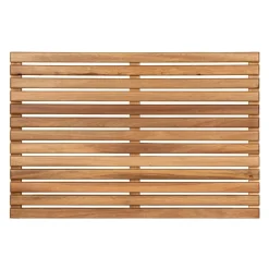 Duschmatte 'Indoor & Outdoor Acacia' Akazienholz 60 x 40 cm