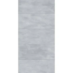Duschrückwand Fliesenoptik Großformat-Design grau 100 x 255 cm
