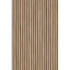 Duschrückwand 'Scandi' vertikal Holzoptik 100 x 255 cm