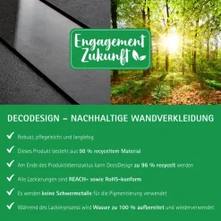 Duschrückwand-Erweiterung 'DecoDesign' weiß, 90 x 210 cm