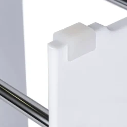Duschsitz, Acrylglas, transparent, 39,3 x 27,5 x 47 cm, bis 130 kg