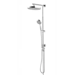 Duschsystem 'DuschMaster Rain' mit Umsteller, rund, 148 cm