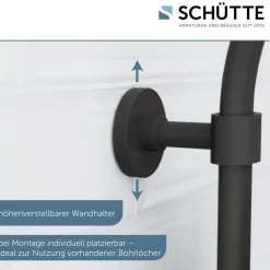 Duschsystem 'Madura Fresh' schwarz