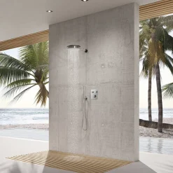 Duschthermostat 'Aquatronic' Unterputz hochglanzverchromt 2 Ausgänge