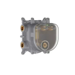Duschthermostat 'Aquatronic' Unterputz hochglanzverchromt 3 Ausgänge