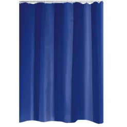 Duschvorhang blau 240 x 180 cm