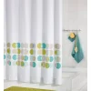Duschvorhang 'Eclipse' Textil multicolor 180 x 200 cm