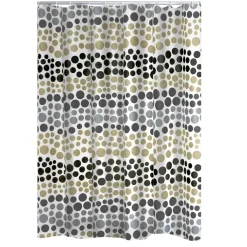 Duschvorhang 'Layer' beige 180 x 200 cm