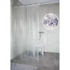 Duschvorhang 'Stone' transparent 180 x 200 cm