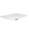 Duschwanne 'Classic Line extra flach' 90 x 90 cm weiß