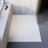 Duschwanne 'DWM-Tec Midra' mattweiß mit Steinstruktur 90 x 160 cm