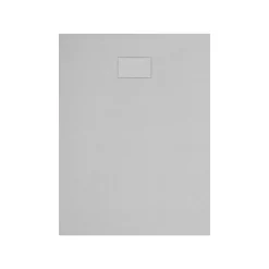 Duschwanne 'DWM-Tec Midra' mattweiß mit Steinstruktur 90 x 160 cm