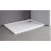 Duschwanne flach Rechteck weiß 75 x 90 cm