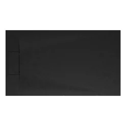Duschwanne 'Lite Line/Quick72' Steinoptik anthrazit 90 x 140 cm