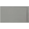 Duschwanne 'Zona' Mineralguss zementgrau 1000 x 900 / 27 mm