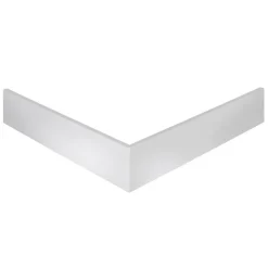 Duschwannen-Verkleidung für flache Duschwannen 80 x 80 cm weiß