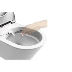 Dusch-WC spülrandlos 'Tokio' inklusive WC-Sitz weiß