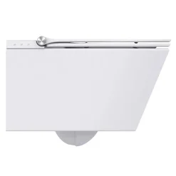 Dusch-WC spülrandlos 'Cesari' inklusive WC-Sitz weiß