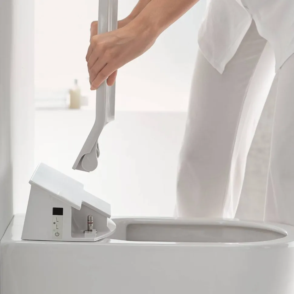 Dusch-WC spülrandlos 'Senso Wash Slim' inklusive WC-Sitz weiß