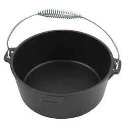 Dutch Oven Gusseisen schwarz Ø 24 cm