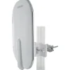 DVB-T2/T-Außenantenne weiß 24,5 x 15,5 x 9 cm, mit Mastaufhängung