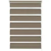 EasyFix Doppelrollo mocca 120 x 150 cm