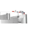 EasyFix Plissee elfenbein 45 x 130 cm